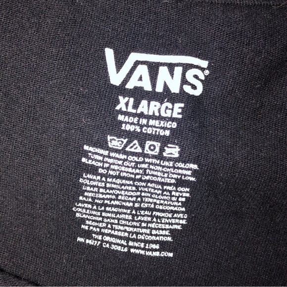 Vans Off The Wall Crop Long Sleeve Shirt SOLD - Picture 4 of 4